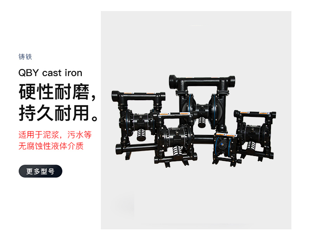鑄鐵氣動隔膜泵